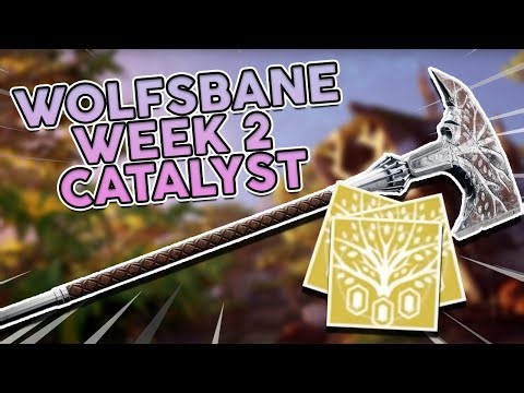 Destiny 2: ALL CATALYST LOCATIONS for WOLFSBANE AXE