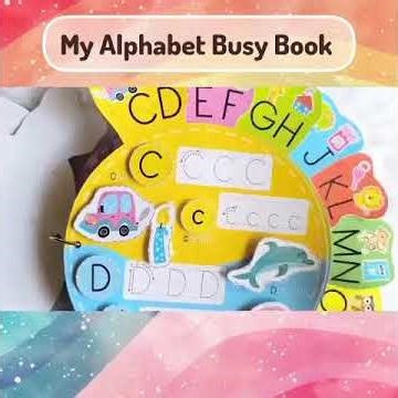 Alphabet Busy Book – Fun & Interactive Learning for Toddlers