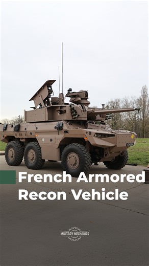 The EBRC Jaguar is a modern French armored vehicle combining mobility, firepower, and advanced battlefield technology. | Military Mechanics