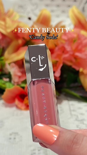 Swatching NEW Fenty Beauty Gloss Bomb 'Candy Soda' | Lip Gloss Try On