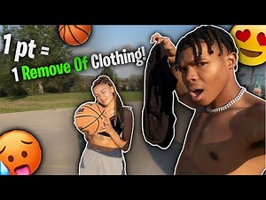 1v1 STRIP Basketball Challenge Against Cassandra!!