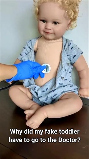 Reborn Toddler Emergency Doctor Check-up #rebornbaby