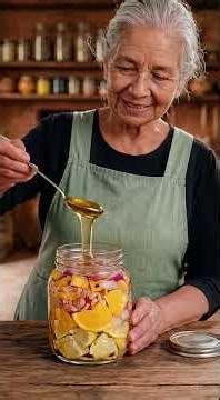 Homemade Syrup My Grandma Has Used For Years 👵🌿 #naturalremedy #health #shorts