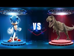 T Rex vs Sonic