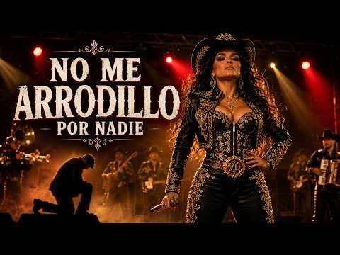 NO ME ARRODILLO POR NADIE ⚔️ | Corridos Femeninos Poderosos | Valeria Dorada