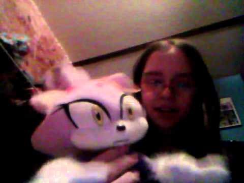 Blaze The Cat Plush unboxing