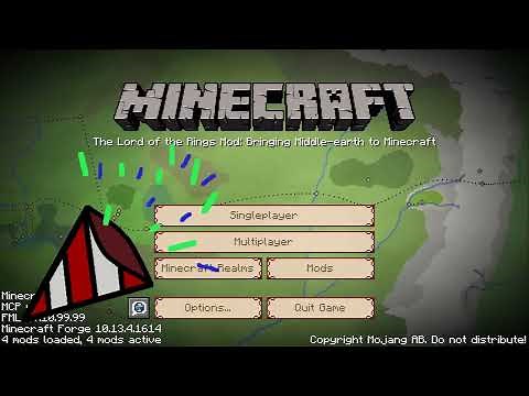 Installing the Minecraft LOTR mod (Legacy)