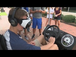 Simulation shows ECU students the dangers of texting while driving