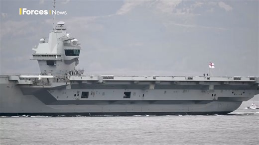108K views · 4.5K reactions | HMS Queen Elizabeth (R08) sails from...