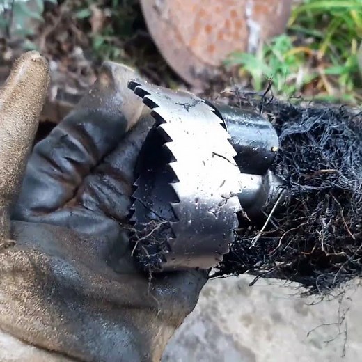 Cleared main sewer line tree roots w/ x-sharp root cutter head on 3/4" x 100' cable drain machine