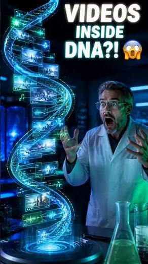 DNA Data Storage Explained 🧬 | Mind-Blowing Science Fact