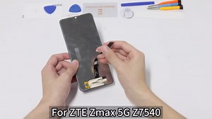 AGCUT for Consumer Cellular ZTE ZMAX 5G Screen Replacment Z7540 LCD Display Screen Touch Digitizer Assembly Repair Part