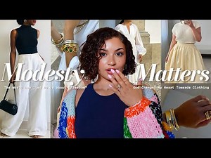 MODESTY MATTERS|The World Has Lied To Woman About “Freedom” + 8 Tips To Dress With Style & Grace!