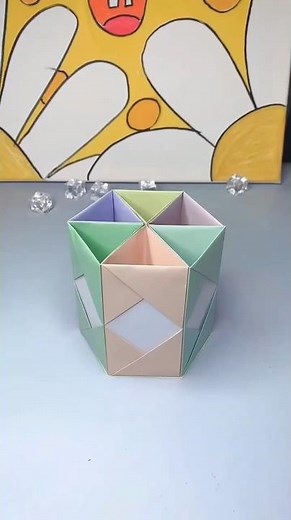 "DIY Pen Stand: Easy and Creative Desk Organizer Tutorial" | #shorts