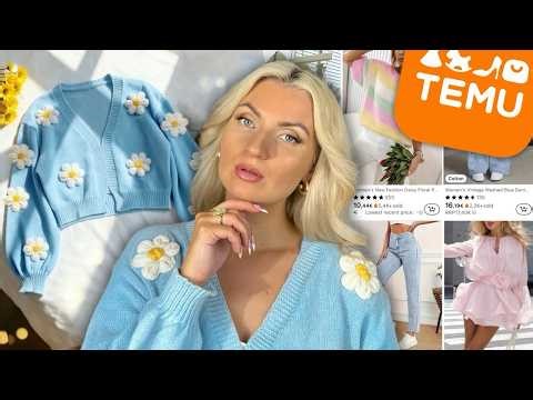 HUGE TEMU SPRING CLOTHING HAUL *what I ordered VS what I got*