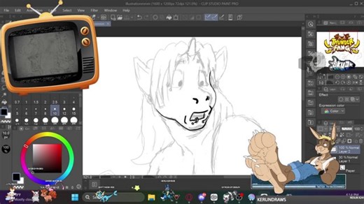 TF art! pony~ Then, Peak, with Kerun and Roebean! [18 ] !tf