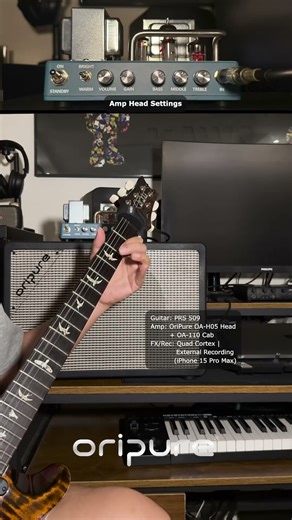 ⚡OriPure OA-H05 5W Tube Amp: Classic Single-Channel (12AX7/EL84), 8/16Ω Out. #oripure #amplifier