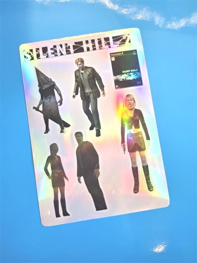 Silent Hill 2 PS2 Stickers Silent Hill2 Sticker Set, Holographic Pyramid Head, James, SH - Etsy
