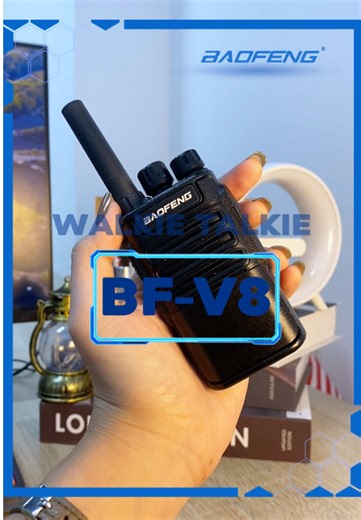 Explore the BF-V8 Walkie Talkie Features
