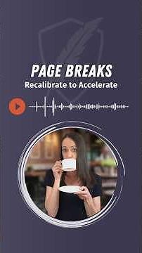 Recalibrate to Accelerate Your Writing Process