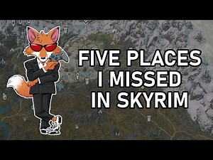 I visit five places I missed in my Skyrim playthrough