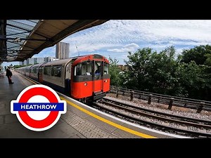 The Piccadilly Line to Heathrow Airport - All the stations