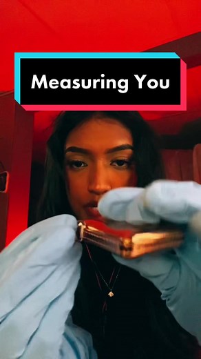 #ASMR Measuring You! Check out more on my YouTube: ASMR Jas #measuringyourface #measuringyou