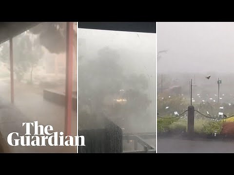 Victoria weather: intense storms bring heavy rain, wind and blackouts