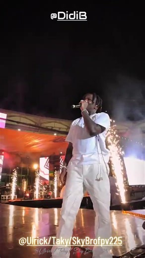 Concert Époustouflant de Didi B au Stade Felicia