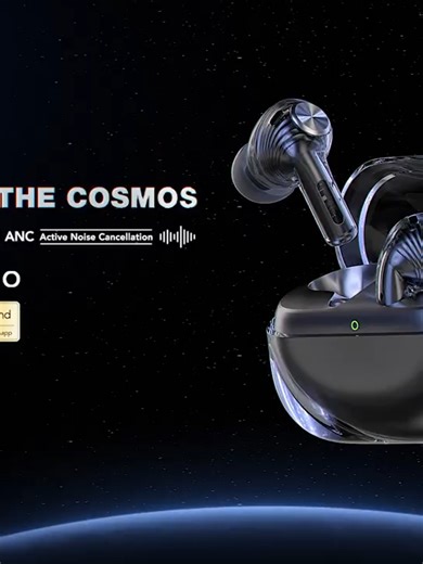 Oraimo#@ SpaceBuds Pro Évadez-vous dans un univers sonore. 🌌 Les #oraimoSpaceBudsPro équipés de la technologie Sound360 Spatial Audio vous donnent l'impression que chaque podcast, chaque playlist et chaque appel téléphonique se déroulent autour de vous.