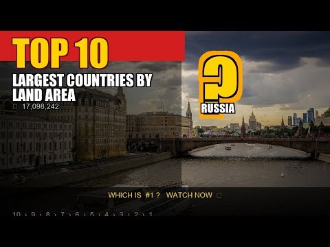 Top 10 Largest Countries by Land Area | Ranked & Explained (2026)