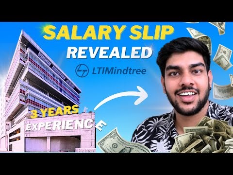 LTIMINDTREE Salary After 3 Years of Experience | GET & Associate Trainee Salary Slip | No INCREMENT?
