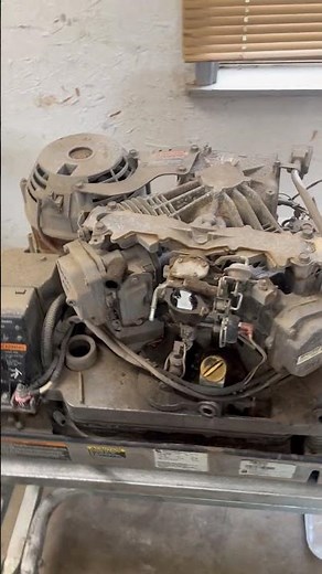 Onan 5500 generator engine rebuild part 1