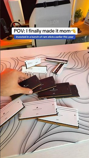 RAM Sticks are the new bitcoin 😅