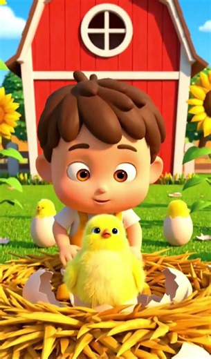 The fluffiest jailbreak in farm history! 🐥🌾💛