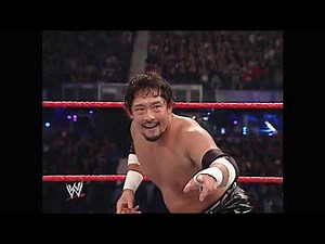 Tajiri vs The Masked Ninja Raw 2004