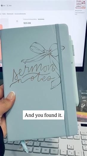 Church notes made pretty! #sermonnotes #prayerjournal #christiangifts #biblejournaling #biblestudy