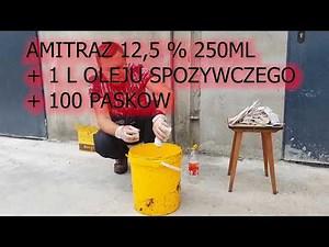 zabijanie warrozy - walka z warrozą przy pomocy Amitrazy - kill Varroa - amitraz