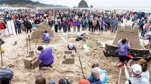 Cannon Beach Sandcastle Contest returns on Oregon Coast