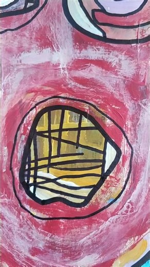 TO LIVE IN DESPAIR series "PEOPLE WEARING MASKS" #art #abstraction #artist #painting #life #world