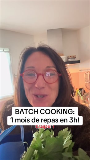 Batch Cooking : 30 repas préparés en 3 heures