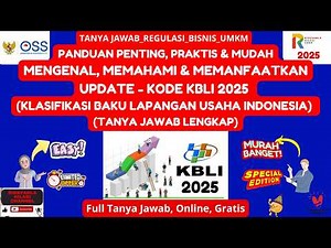 KBLI 2025 Terbaru: Apa Saja yang Berubah! Panduan Penting yang Bisa Menyelamatkan Bisnismu!