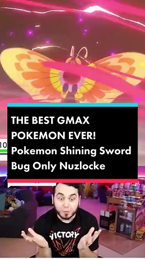 Discover the Best Gigantamax Butterfree in Pokemon Shining Sword Nuzlocke Challenge