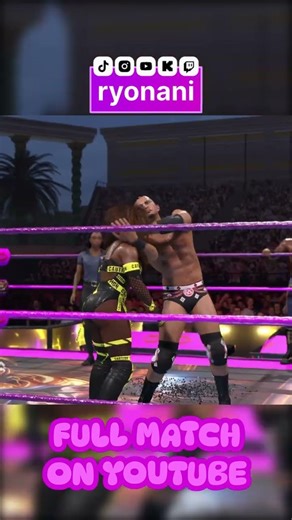 #wwe2k26 | Intergender handicap match | Naomi vs Carmelo Hayes & Ricky Saints | Request