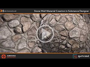 Stone Wall Material Creation in Substance Designer