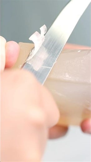 Soft Texture Cleanse 🧼 ARWIN Phytoncid Transparent Soap Cutting Demo
