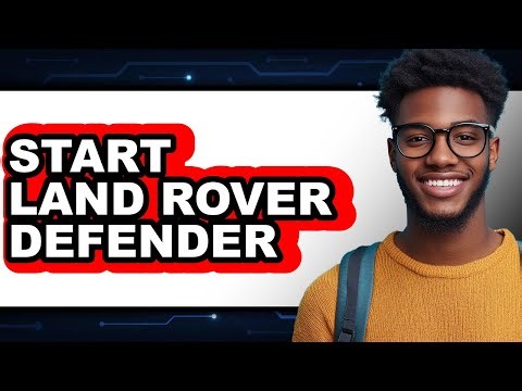 How To Start Land Rover Defender - Step By Step