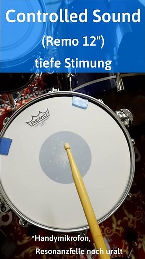 Kleine Trommeln tief stimmen: Remo CS und Powerstroke 3 - Schlagzeug online lernen mit Gerald Drums