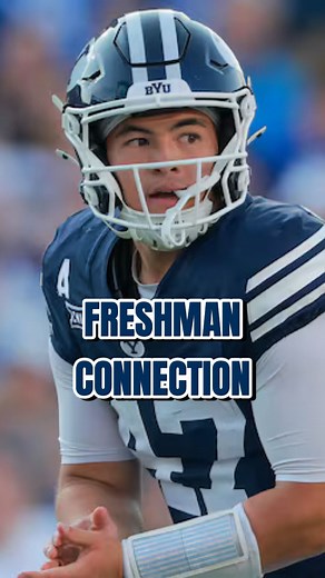 Freshman➡️Freshman Connection🔥 • • • • #gocougs #byufootball #byu #gocougs 🤙 #byumbb #byucougars #gocougars #CFB #CollegeFootball #NCAA #Big12 #Explore #ExplorePage #CollegeFootball25 #FYP #Football #Podcast #Overtime | Center Street Media
