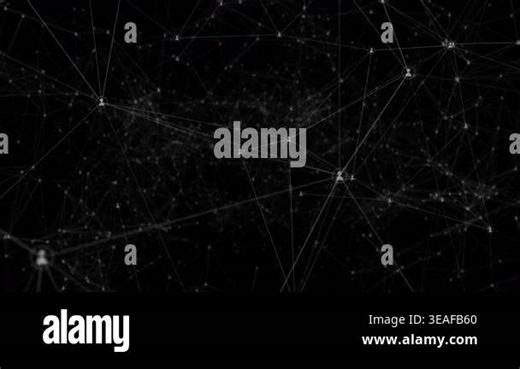 Plexus motion graphic Big Data, of medical, business, engineering, science. Technology concept. moving lines dots. The concept big data, neural networks, teamwork, learning. Complex Digital Network Stock Video Footage - Alamy